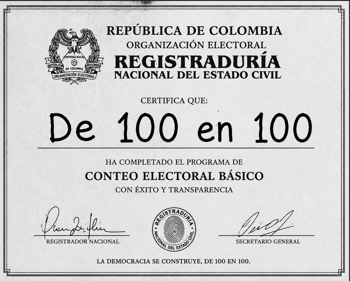 El algoritmo del tachón y la democracia de 100 en 100